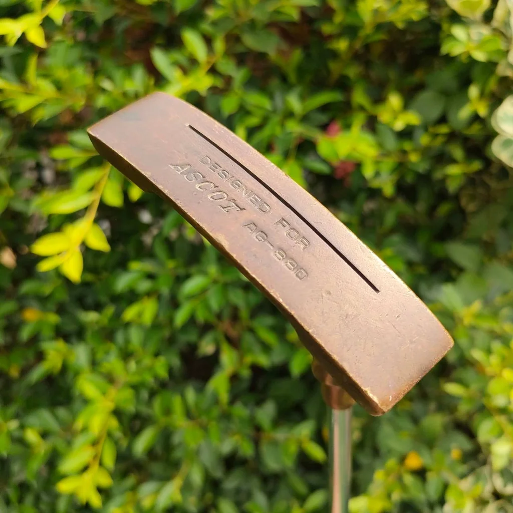 PUTTER DESIENED FOR ASXOT AG-880 ความยาว 34 นิ้ว พัตเตอร์ทองเหลือง สุดยอดวัสดุพรีเมี่ยม PUTTER DESIENED FOR ASXOT AG-880 ความยาว 34 นิ้ว พัตเตอร์ทองเหลือง สุดยอดวัสดุพรีเมี่ยม