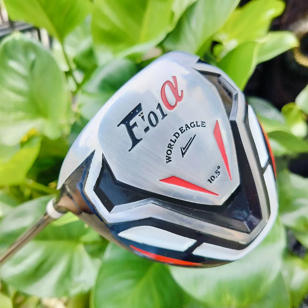 ***ไม้กอล์ฟมือซ้าย*** Driver WORLD EAGLE F-01 ก้าน ผลิตจาก TORAY FLEX S หัวใหญ่ตีง่ายๆ ของดีราคาถูก!!! ไม้กอล์ฟพรีเมี่ยมมือสอง ของแท้ By NakaraLuxurious