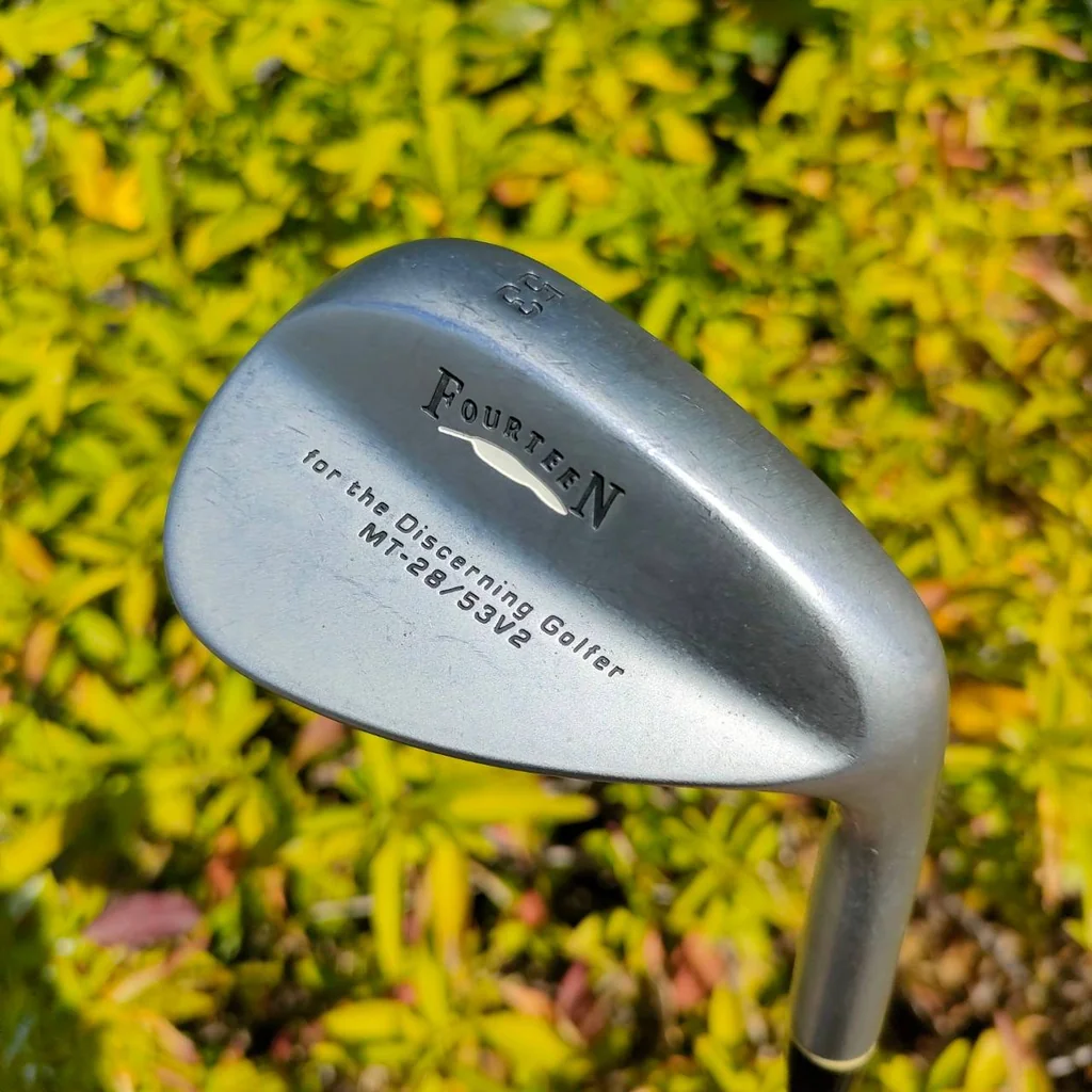 WEDGE FOURTEEN MT28 V2 องศา 53 รุ่นแจ้งเกิด FOURTEEN ก้าน FOURTEEN FLEX WEDGE วัสดุพรีเมี่ยม สปินจัดๆ นุ่มๆ WEDGE FOURTEEN MT28 V2 องศา 53 รุ่นแจ้งเกิด FOURTEEN ก้าน FOURTEEN FLEX WEDGE วัสดุพรีเมี่ยม สปินจัดๆ นุ่มๆ