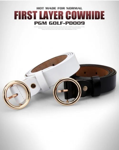 เข็มขัดหนังนักกอล์ฟ PGM PD009 เข็มขัดหนังนักกอล์ฟ PGM PD009