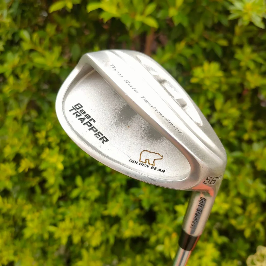 WEDGE GOLDEN BEAR TRAPPER องศา 56 ก้าน TOUR FREQUENCY FLEX S เป็น WEDGE พิเศษ เน้นความแม่นยำ ควบคุมง่าย ไม้กอล์ฟมือสอง ของแท้ BY NakaraLuxurious WEDGE GOLDEN BEAR TRAPPER องศา 56 ก้าน TOUR FREQUENCY FLEX S เป็น WEDGE พิเศษ เน้นความแม่นยำ ควบคุมง่าย ไม้กอล์ฟมือสอง ของแท้ BY NakaraLuxurious