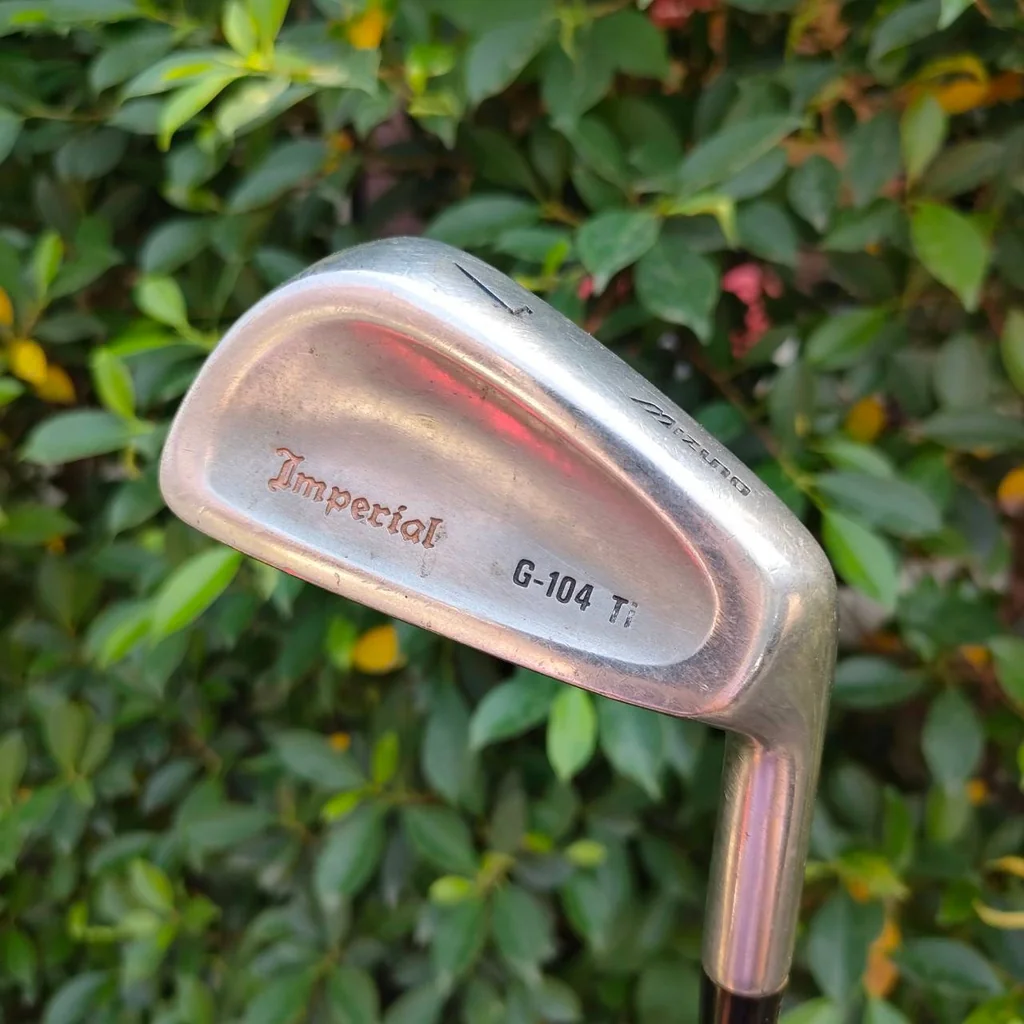 เหล็ก7 MIZUNO IMPERIAL G-104 TI ก้าน SUPER LIGHT FLEX R เหล็กญี่ปุ่น ใบ CAVITY ตีง่าย เหมาะกับการฝึกเริ่มตีมากๆ