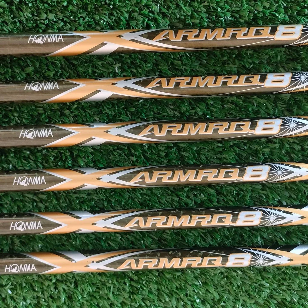 ชุดเหล็ก HONMA BERES IS-03 FORGED มีเหล็ก 6 7 8 9 10 11 ก้าน ARMRQ8 ก้านระดับ 2 ดาว ** FLEX R ชุดเหล็ก FORGED CAVITY สุดยอดพรีเมี่ยม จาก JAPAN SAKATA เป็นชุดเหล็กหน้าเด้ง!! ไม้กอล์ฟมือสอง ของแท้ BY NakaraLuxurious