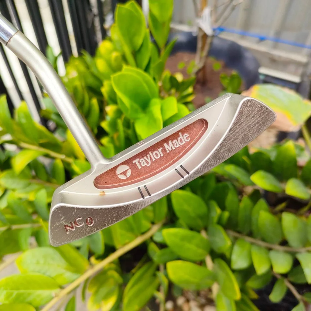PUTTER TAYLORMADE NC0 BURNER FACE BALANCED ความยาว 34 นิ้ว หน้า MILLED ทำให้เกาะไลน์อย่างมาก ไม้กอล์ฟพรีเมี่ยมมือสอง ของแท้ By NakaraLuxurious