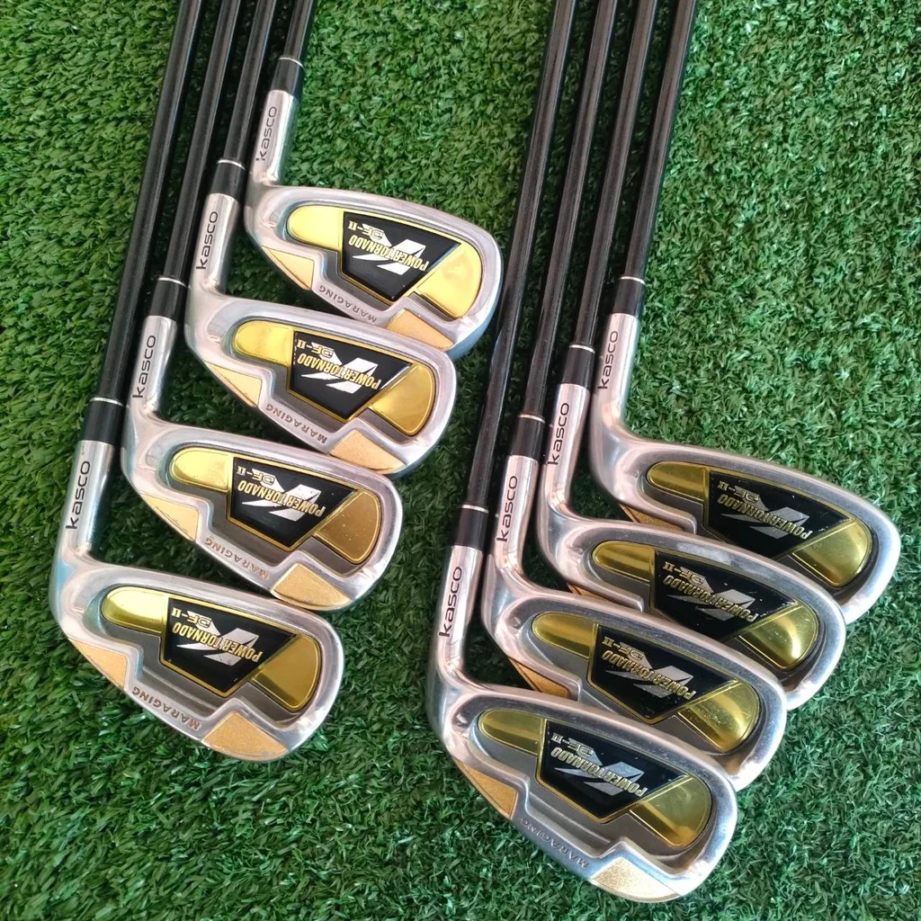 🏌️ชุดเหล็ก KASCO POWER TORNADO DF-II MARAGING หน้าเด้งจัด!!! มีเหล็ก 5-9 เเละ PW AW SW ก้าน KASCO POWER TORNADO DF-II FLEX R ไม้กอล์ฟมือสอง ของแท้ BY NakaraLuxurious 🏌️ชุดเหล็ก KASCO POWER TORNADO DF-II MARAGING หน้าเด้งจัด!!! มีเหล็ก 5-9 เเละ PW AW SW ก้าน KASCO POWER TORNADO DF-II FLEX R ไม้กอล์ฟมือสอง ของแท้ BY NakaraLuxurious