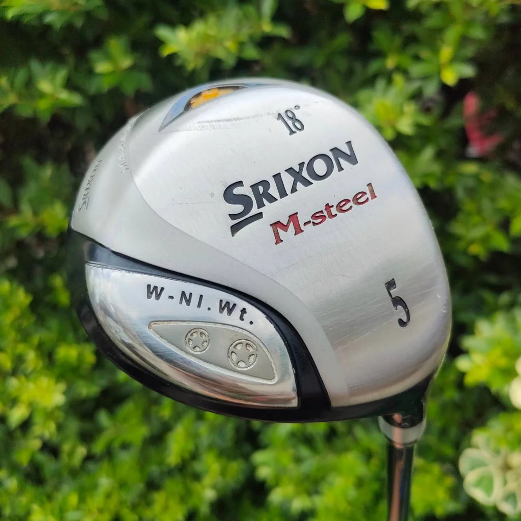 FW5 SRIXON M-STEEL องศา 18 ก้าน SV-3008 FLEX R ก้านเบา ออกแบบให้ตีง่าย วางน้ำหนักไว้อย่างดี!! ไม้กอล์ฟมือสอง ของแท้ BY NakaraLuxurious