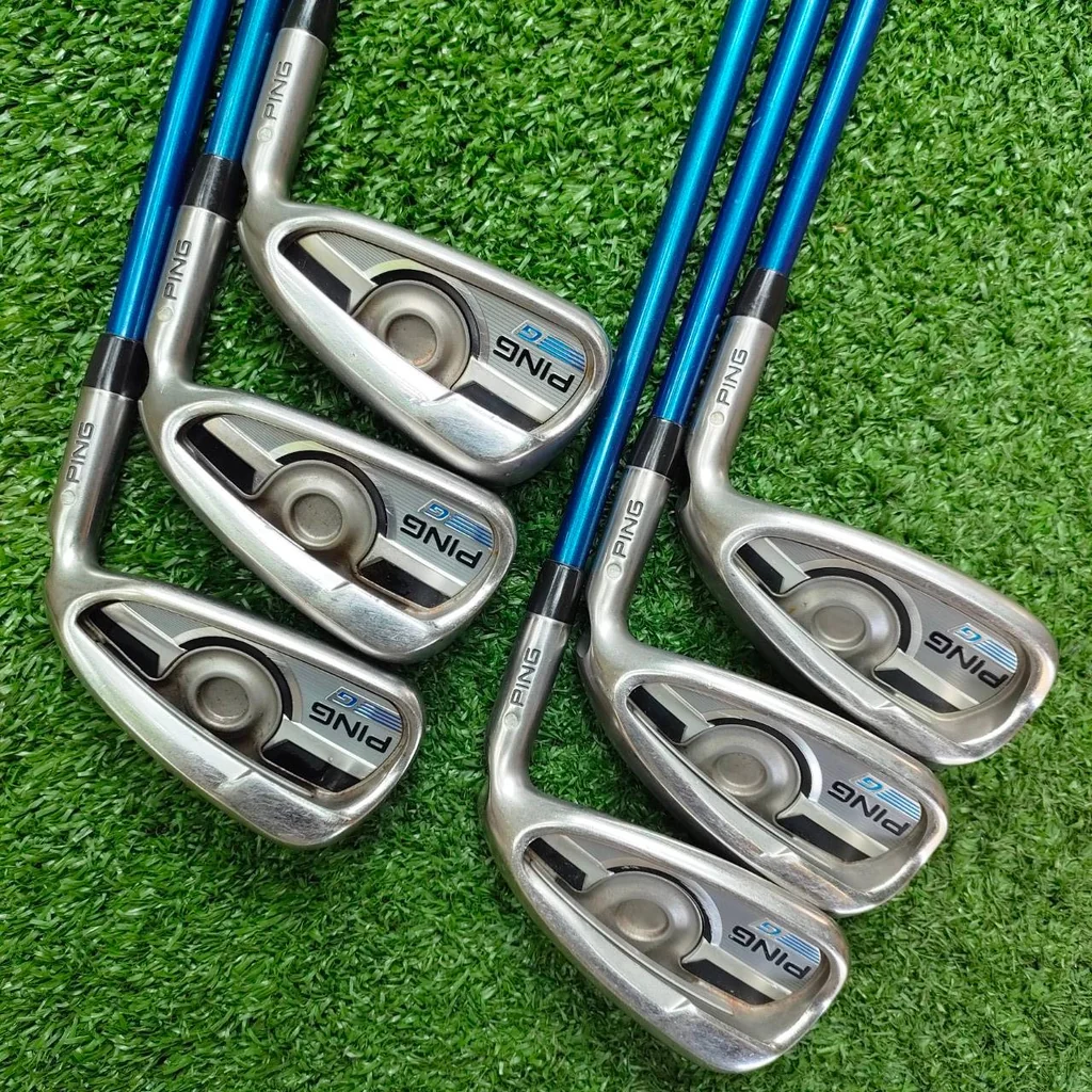 ชุดเหล็ก PING G SERIES รุ่นใหม่ มีเหล็ก 5-9 เเละ W ก้าน PING CFSJ50 FLEX SR สุดยอดแห่งคุณภาพ รวมข้อดีของ PING ในซีรี่ G ทั้งหมดมาไว้ด้วยกัน ชุดเหล็ก PING G SERIES รุ่นใหม่ มีเหล็ก 5-9 เเละ W ก้าน PING CFSJ50 FLEX SR สุดยอดแห่งคุณภาพ รวมข้อดีของ PING ในซีรี่ G ทั้งหมดมาไว้ด้วยกัน