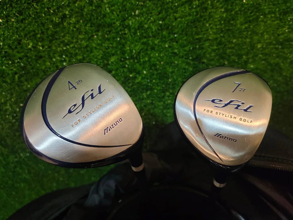 ไม้กอล์ฟครบชุดสำหรับผู้หญิง MIZUNO EFIL พร้อมถุงกอล์ฟ ไม้กอล์ฟครบชุดสำหรับผู้หญิง MIZUNO EFIL พร้อมถุงกอล์ฟ