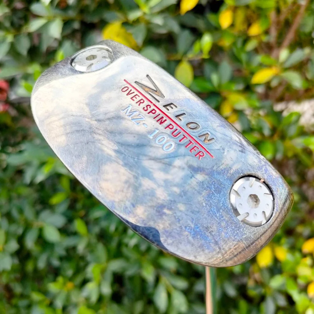PUTTER ZELON OVERSPIN MZ-100 ความยาว 34 นิ้ว ก้าน ZELON OVERSPIN เป็นพัตเตอร์พรีเมี่ยมจากญี่ปุ่น PUTTER ZELON OVERSPIN MZ-100 ความยาว 34 นิ้ว ก้าน ZELON OVERSPIN เป็นพัตเตอร์พรีเมี่ยมจากญี่ปุ่น