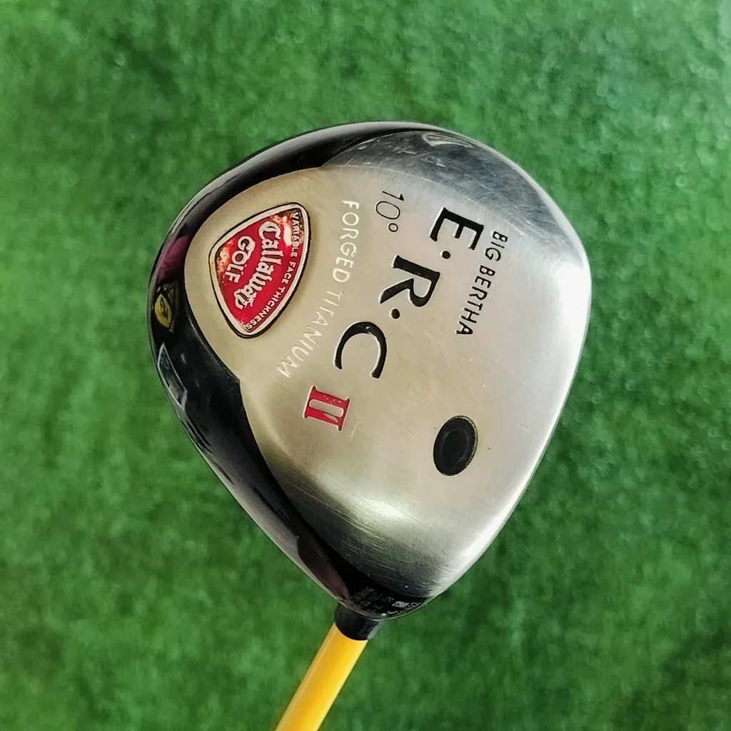 Driver Callaway E.R.C.II FORGED TITANIUM มันส์มาก!!! หน้าเด้ง ถ้าเข้าจุดคือไกลจัดๆ ไม้กอล์ฟพรีเมี่ยมมือสอง ของแท้ By NakaraLuxurious Driver Callaway E.R.C.II FORGED TITANIUM มันส์มาก!!! หน้าเด้ง ถ้าเข้าจุดคือไกลจัดๆ ไม้กอล์ฟพรีเมี่ยมมือสอง ของแท้ By NakaraLuxurious