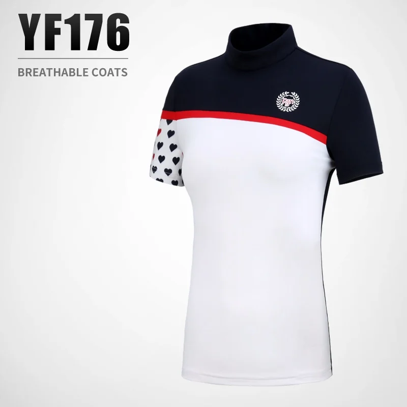 เสื้อนักกอล์ฟหญิง PGM-YF176 เสื้อนักกอล์ฟหญิง PGM-YF176
