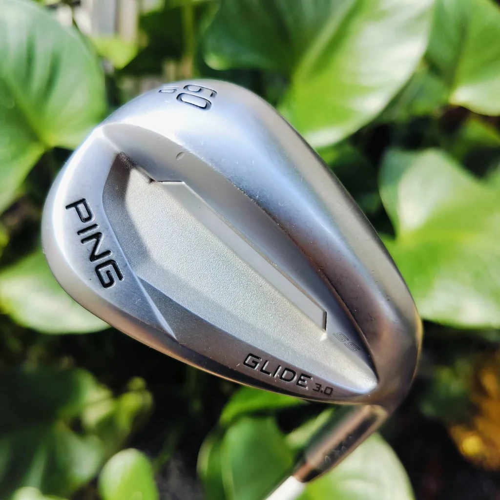 WEDGE PING GLID 3.0 องศา 60 BOUNCE 10 ก้าน PING Z-Z155 WEDGE PING GLIDE3.0 WEDGE เวดจ์ที่ออกแบบให้ชดเชยความผิดพลาดสูงขึ้น ไม้กอล์ฟพรีเมี่ยมมือสอง ของแท้ By NakaraLuxurious WEDGE PING GLID 3.0 องศา 60 BOUNCE 10 ก้าน PING Z-Z155 WEDGE PING GLIDE3.0 WEDGE เวดจ์ที่ออกแบบให้ชดเชยความผิดพลาดสูงขึ้น ไม้กอล์ฟพรีเมี่ยมมือสอง ของแท้ By NakaraLuxurious