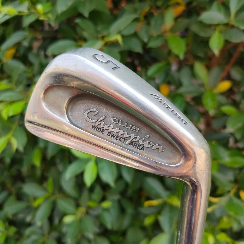 เหล็ก 5 MIZUNO CLUB CHANMOION ก้าน NA FLEX 1120 FLEX R เหล็กตีง่าย หลัง CAVITY สวยเดิมๆ MADE IN JAPAN เหล็ก 5 MIZUNO CLUB CHANMOION ก้าน NA FLEX 1120 FLEX R เหล็กตีง่าย หลัง CAVITY สวยเดิมๆ MADE IN JAPAN
