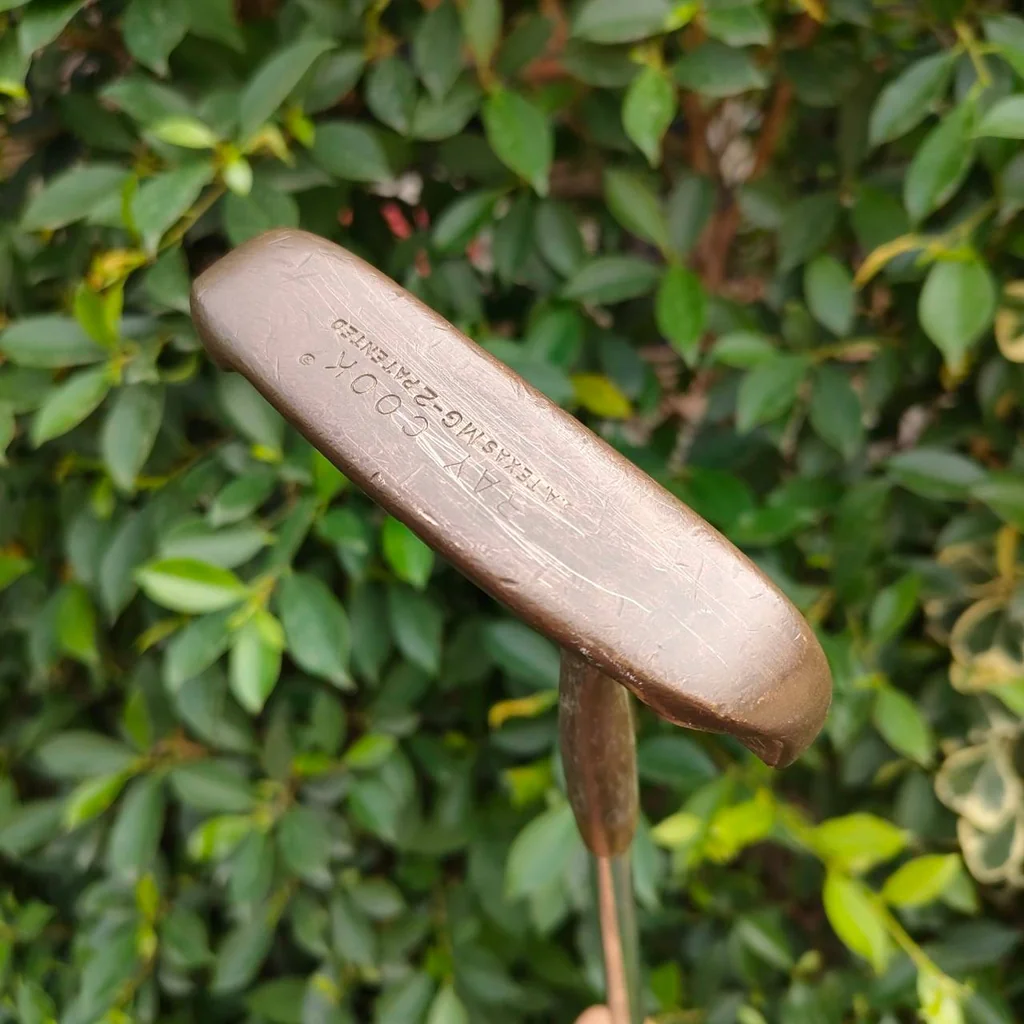 PUTTER RAY COOK S.A. TWXAS MG-2 PATENTED ความยาว 35 นิ้ว วัสดุทองแดงพิเศษ ผ่ากลางหน้าไม้สุดๆ PUTTER RAY COOK S.A. TWXAS MG-2 PATENTED ความยาว 35 นิ้ว วัสดุทองแดงพิเศษ ผ่ากลางหน้าไม้สุดๆ