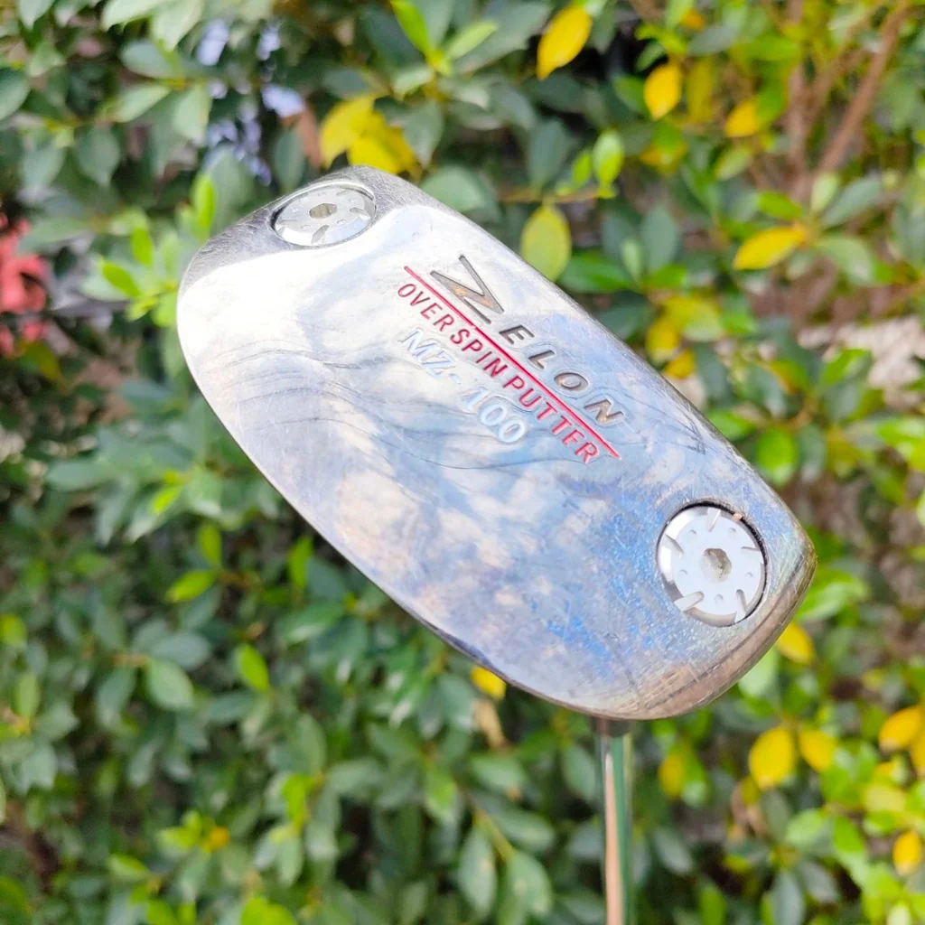 PUTTER ZELON OVERSPIN MZ-100 ความยาว 34 นิ้ว ก้าน ZELON OVERSPIN เป็นพัตเตอร์พรีเมี่ยมจากญี่ปุ่น PUTTER ZELON OVERSPIN MZ-100 ความยาว 34 นิ้ว ก้าน ZELON OVERSPIN เป็นพัตเตอร์พรีเมี่ยมจากญี่ปุ่น