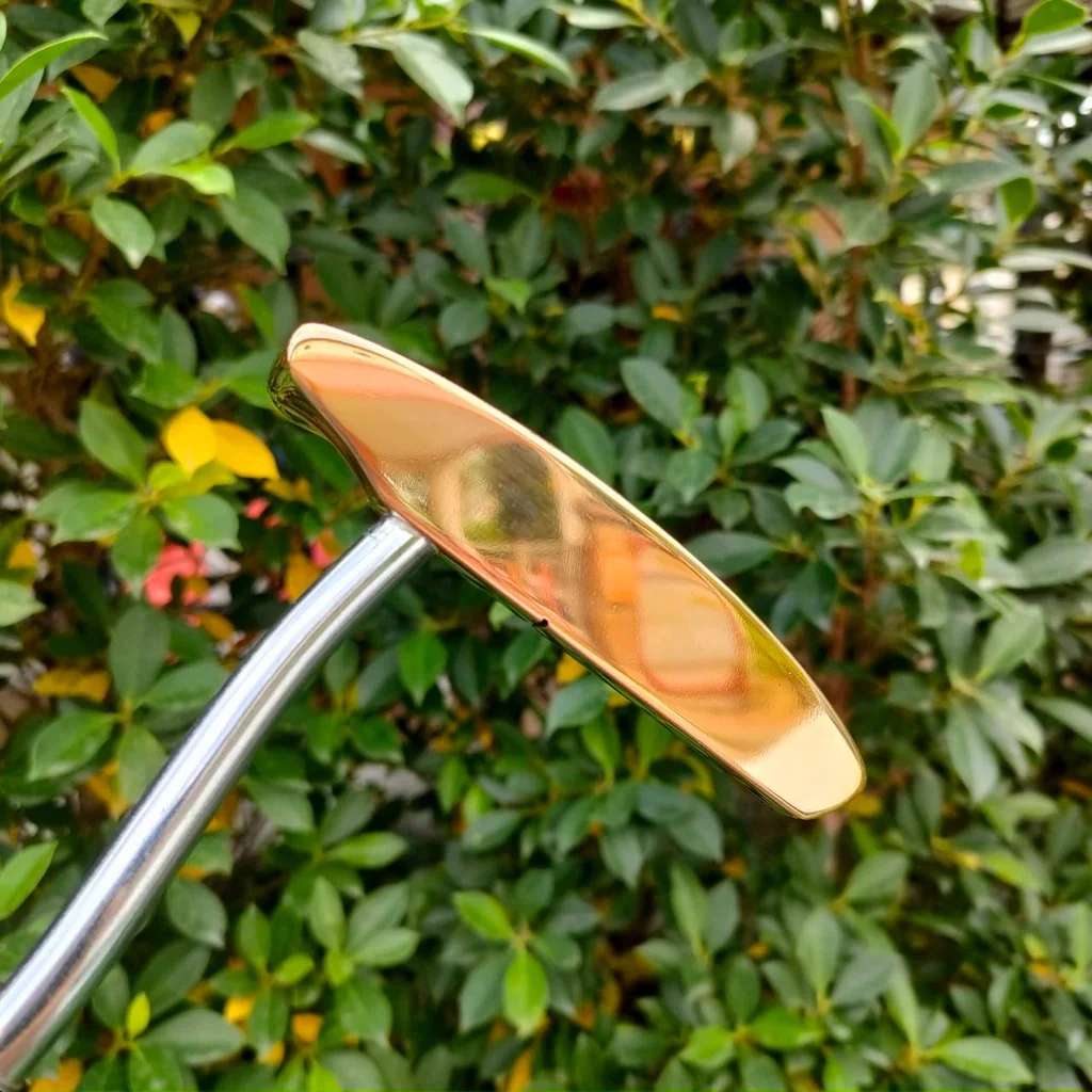 PUTTER HONMA CB8001 ความยาว 34 นิ้ว ทองเหลืองแท้ๆ Beryllium Copper หายาก PUTTER HONMA CB8001 ความยาว 34 นิ้ว ทองเหลืองแท้ๆ Beryllium Copper หายาก