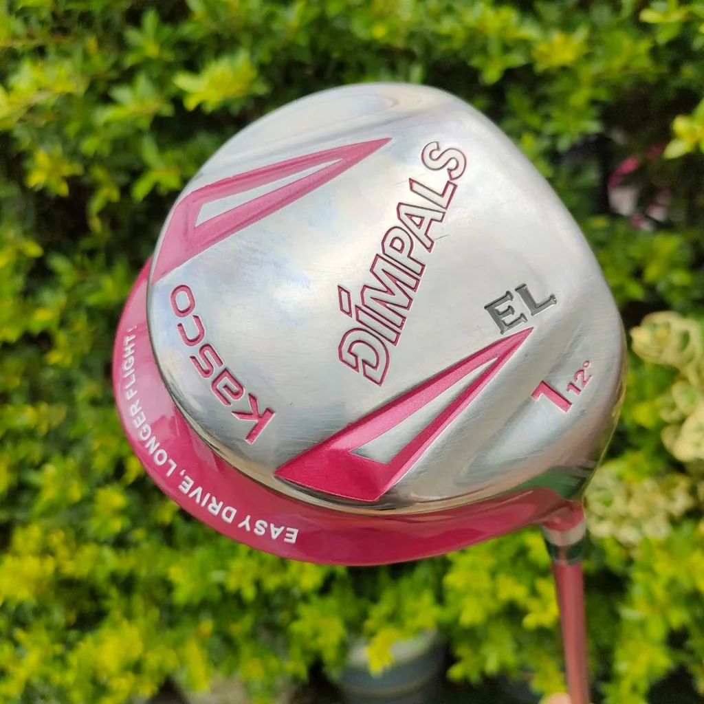 *ไม้กอล์ฟสำหรับผู้หญิง* DRIVER KASCO DIMPALS EL องศา 12 ก้าน DIMPALS FLEX L ** มาพร้อม COVER ตรงรุ่น ** สุดยอด Driver พรีเมี่ยมญี่ปุ่น!! ไม้กอล์ฟมือสอง ของแท้ BY NakaraLuxurious