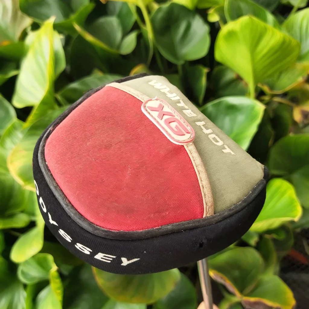 PUTTER ODYSSEY TWO-BALL WHITE HOT XG ฟีลนุ่มนวล ลายหน้าไม้ เกาะไลน์มาก PUTTER ODYSSEY TWO-BALL WHITE HOT XG ฟีลนุ่มนวล ลายหน้าไม้ เกาะไลน์มาก