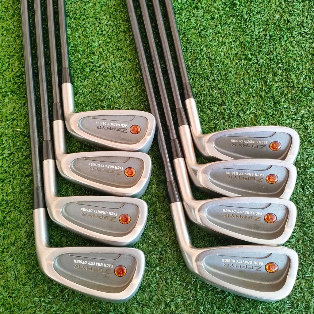 ชุดเหล็ก MIZUNO ZEPHYR มีเหล็ก 3-9 เเละ PW ก้าน TF-2740 FLEX 7 เหล็กแบรนด์ชั้นนำจาหญี่ปุ่น ไม้กอล์ฟมือสอง ของแท้ BY NakaraLuxurious ชุดเหล็ก MIZUNO ZEPHYR มีเหล็ก 3-9 เเละ PW ก้าน TF-2740 FLEX 7 เหล็กแบรนด์ชั้นนำจาหญี่ปุ่น ไม้กอล์ฟมือสอง ของแท้ BY NakaraLuxurious