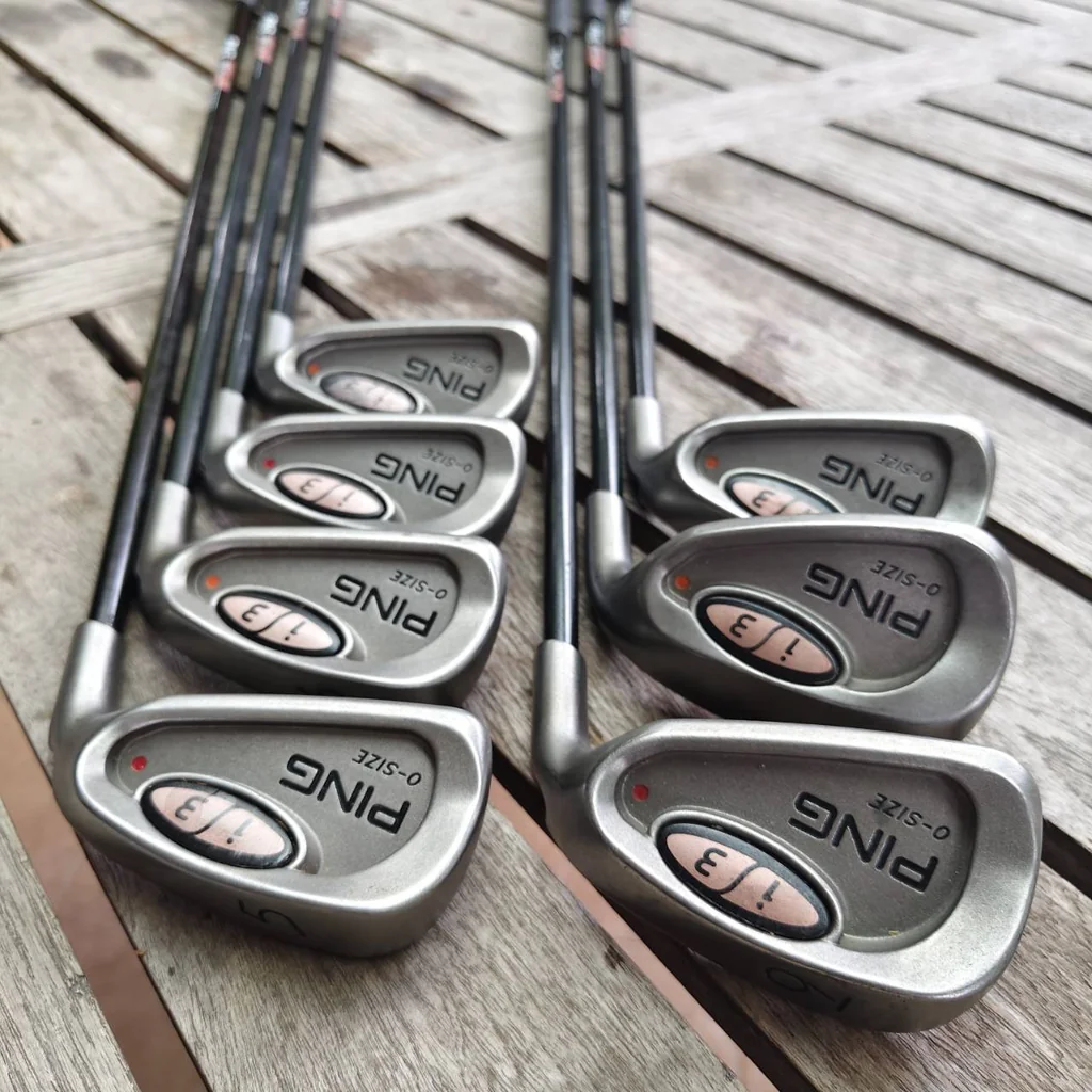 ชุดเหล็กผู้หญิง PING i3 O-SIZE สเปกเลดี้หายาก หน้าใบใหญ่ ชดเชยความผิดพลาดสูง ตีง่าย ลูกลอยโด่ง ชุดเหล็กผู้หญิง PING i3 O-SIZE สเปกเลดี้หายาก หน้าใบใหญ่ ชดเชยความผิดพลาดสูง ตีง่าย ลูกลอยโด่ง