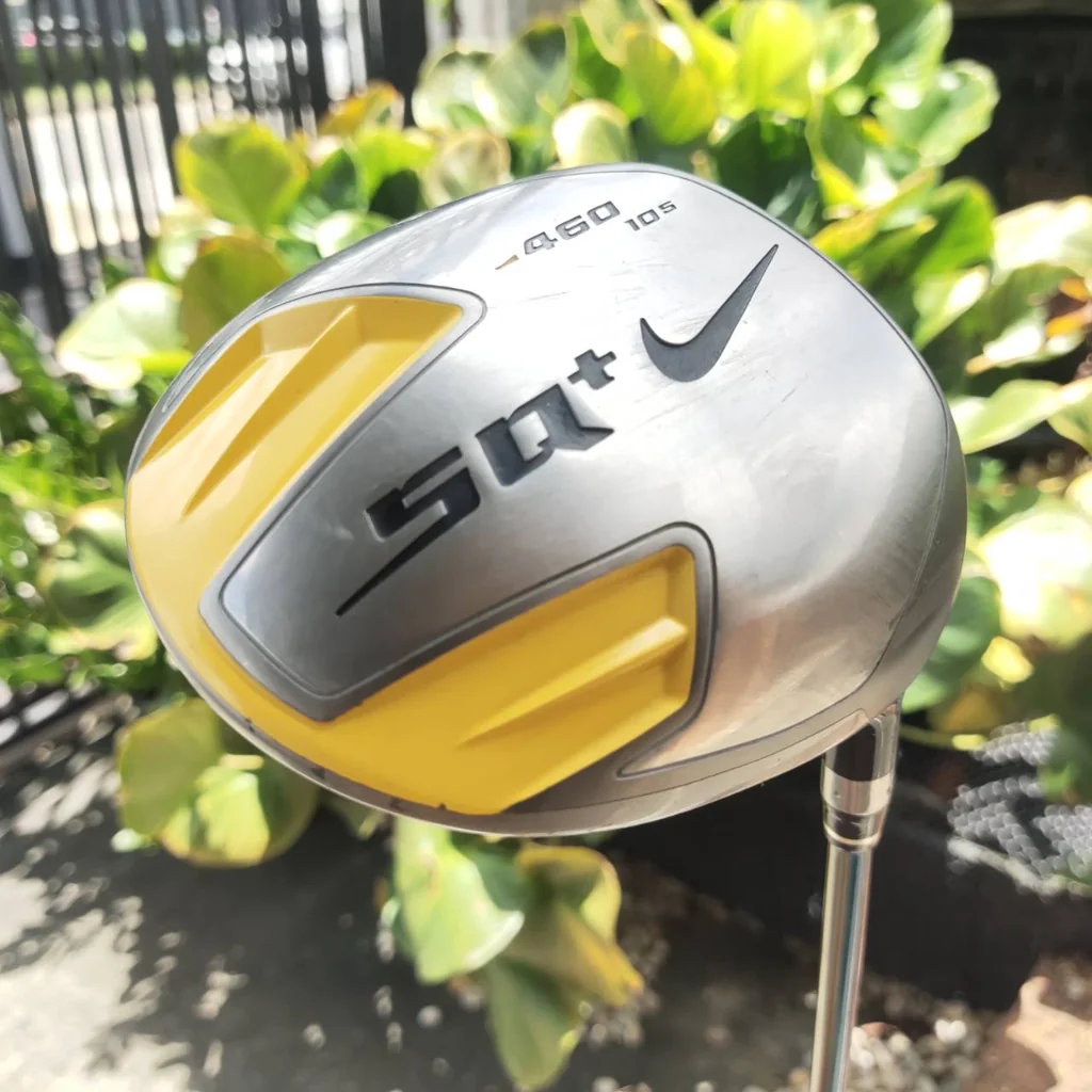 Driver NIKE SQ+ 460 nexTi วัสดุหัว nexTi Titanium หน้าไม้บาง แข็งแรง ส่งพลังได้เต็ม