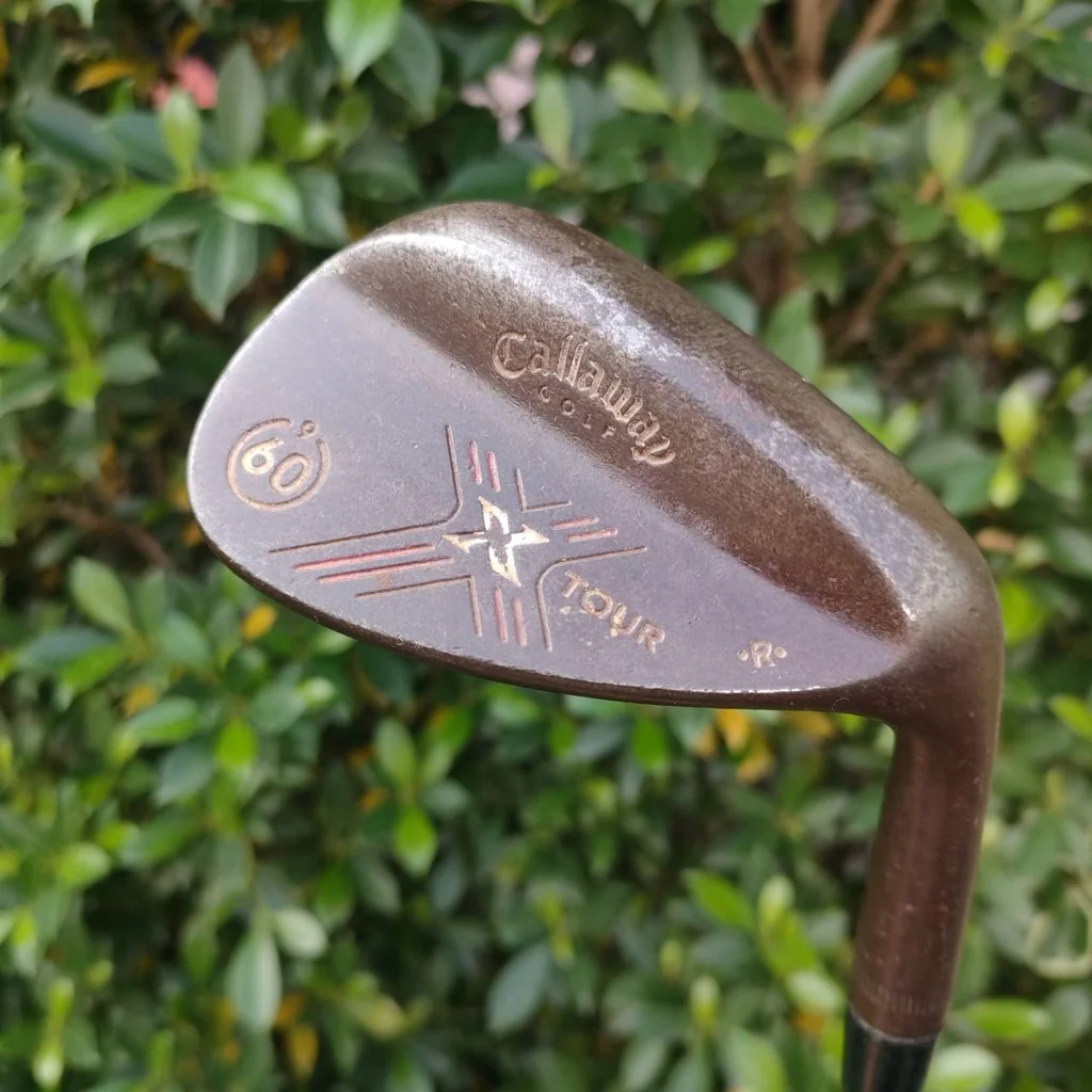 WEDGE CALLAWAY X TOUR องศา 60 BOUNCE 9 รุ่นสนิม เนื้อแท้ไม่มีเคลือบ นุ่มสุด สปินจัด ครับ!!! WEDGE CALLAWAY X TOUR องศา 60 BOUNCE 9 รุ่นสนิม เนื้อแท้ไม่มีเคลือบ นุ่มสุด สปินจัด ครับ!!!