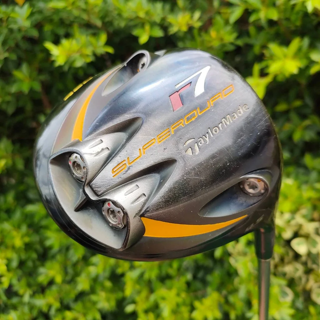 DRIVER TAYLORMADE R7 SUPERQUAD องศา 9.5 ก้าน FUJIKURA RE*AX FLEX S ก้านเบาแค่ 55 กรัม จาก FUJIKURA ตีดีมากๆๆๆ ตีไปแล้วเสียงแน่นมากๆไขปรับได้ถึง 4 จุด ให้เข้ากับวงสวิงที่สุด ไม้กอล์ฟมือสอง ของแท้ BY NakaraLuxurious DRIVER TAYLORMADE R7 SUPERQUAD องศา 9.5 ก้าน FUJIKURA RE*AX FLEX S ก้านเบาแค่ 55 กรัม จาก FUJIKURA ตีดีมากๆๆๆ ตีไปแล้วเสียงแน่นมากๆไขปรับได้ถึง 4 จุด ให้เข้ากับวงสวิงที่สุด ไม้กอล์ฟมือสอง ของแท้ BY NakaraLuxurious