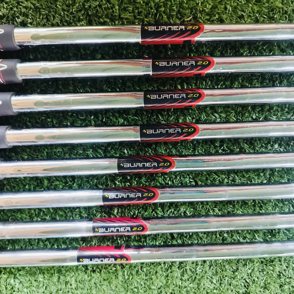 ชุดเหล็ก Taylormade BURNER 2.0 เป็นชุดที่พัฒนาปิดจุดอ่อนรอบด้าน ตีสนุกขึ้นมาก เข้าบอลแน่นขึ้น และได้ระยะทางที่ไกลขึ้นอย่างเห็นได้ชัด ไม้กอล์ฟพรีเมี่ยมมือสอง ของแท้ By NakaraLuxurious ชุดเหล็ก Taylormade BURNER 2.0 เป็นชุดที่พัฒนาปิดจุดอ่อนรอบด้าน ตีสนุกขึ้นมาก เข้าบอลแน่นขึ้น และได้ระยะทางที่ไกลขึ้นอย่างเห็นได้ชัด ไม้กอล์ฟพรีเมี่ยมมือสอง ของแท้ By NakaraLuxurious