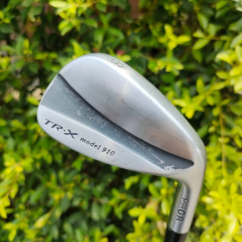 เหล็ก 8 PRGR TR-X MODEL 910 เหล็กพรีเมี่ยมจากญี่ปุ่น ภายในโปร่ง ทำให้ตีง่าย ชดเชยความผิดพลาดสุดๆ เหล็ก 8 PRGR TR-X MODEL 910 เหล็กพรีเมี่ยมจากญี่ปุ่น ภายในโปร่ง ทำให้ตีง่าย ชดเชยความผิดพลาดสุดๆ