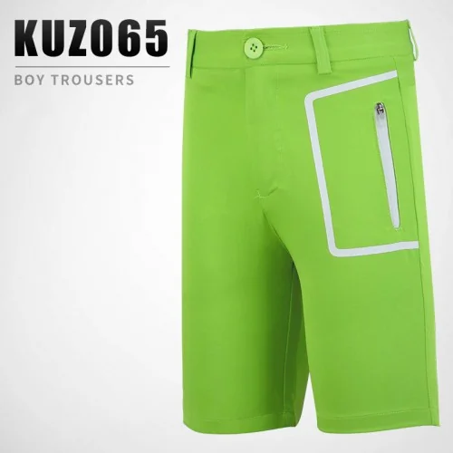 กางเกงกอล์ฟขาสั้นสามส่วน สำหรับเด็ก PGM KUZ065 กางเกงกอล์ฟขาสั้นสามส่วน สำหรับเด็ก PGM KUZ065
