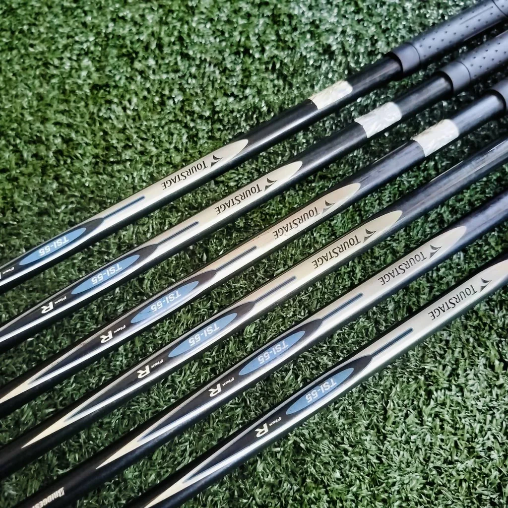 ชุดเหล็ก TOURSTAGE VIQ SUPER PREMIUM FORGED JAPAN มีเหล็ก 5 6 7 8 9 PW สภาพสวยมากๆ ก้าน TOURSTAGE TSI-55 FLEX R ไม้กอล์ฟพรีเมี่ยมมือสอง ของแท้ By NakaraLuxurious ชุดเหล็ก TOURSTAGE VIQ SUPER PREMIUM FORGED JAPAN มีเหล็ก 5 6 7 8 9 PW สภาพสวยมากๆ ก้าน TOURSTAGE TSI-55 FLEX R ไม้กอล์ฟพรีเมี่ยมมือสอง ของแท้ By NakaraLuxurious