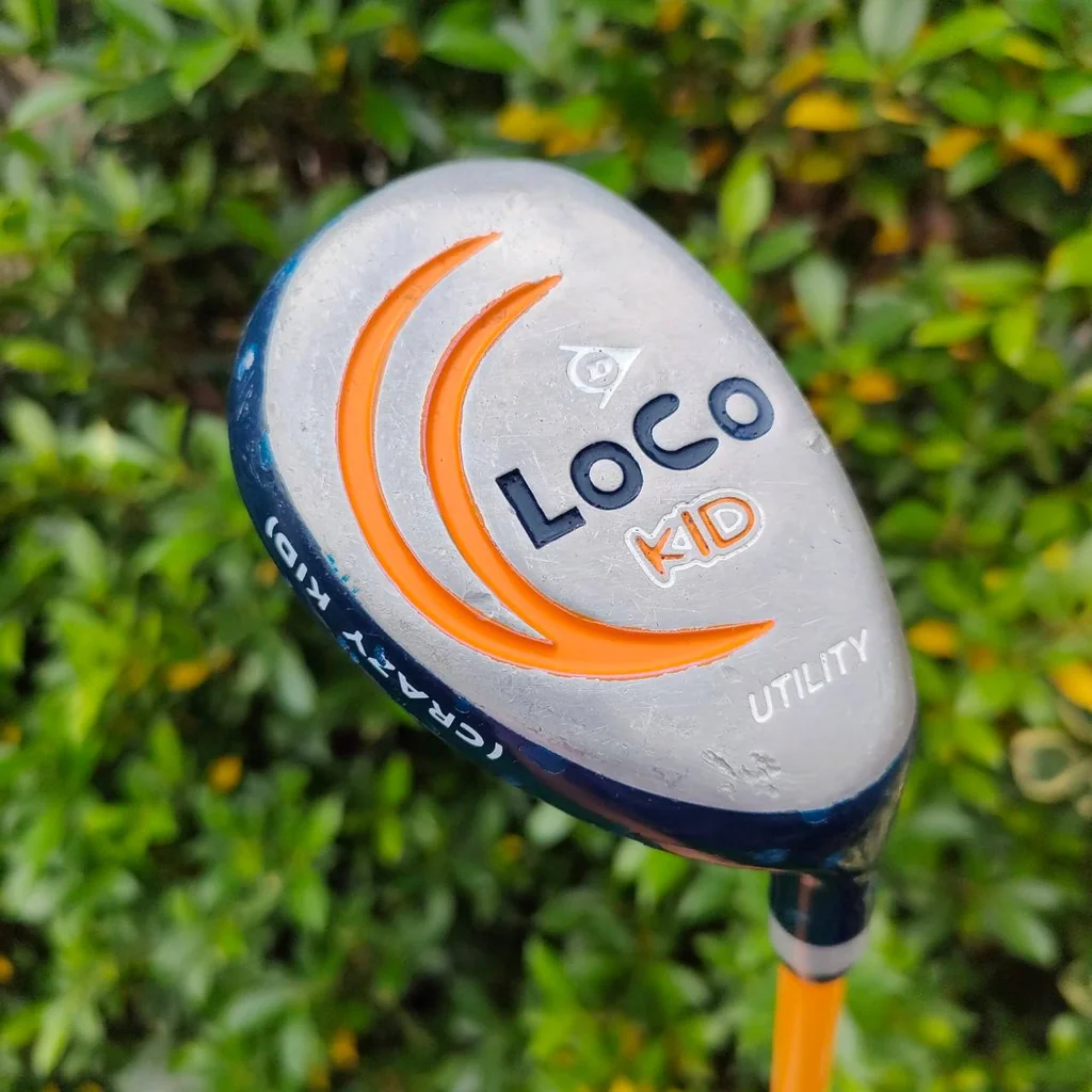 ไม้กอล์ฟเด็ก UT DUNLOP LOCO KID ความยาว 35 นิ้ว น้องๆใช้ตีแทนเหล็กยาวได้เลยครับ ไม้กอล์ฟเด็ก UT DUNLOP LOCO KID ความยาว 35 นิ้ว น้องๆใช้ตีแทนเหล็กยาวได้เลยครับ