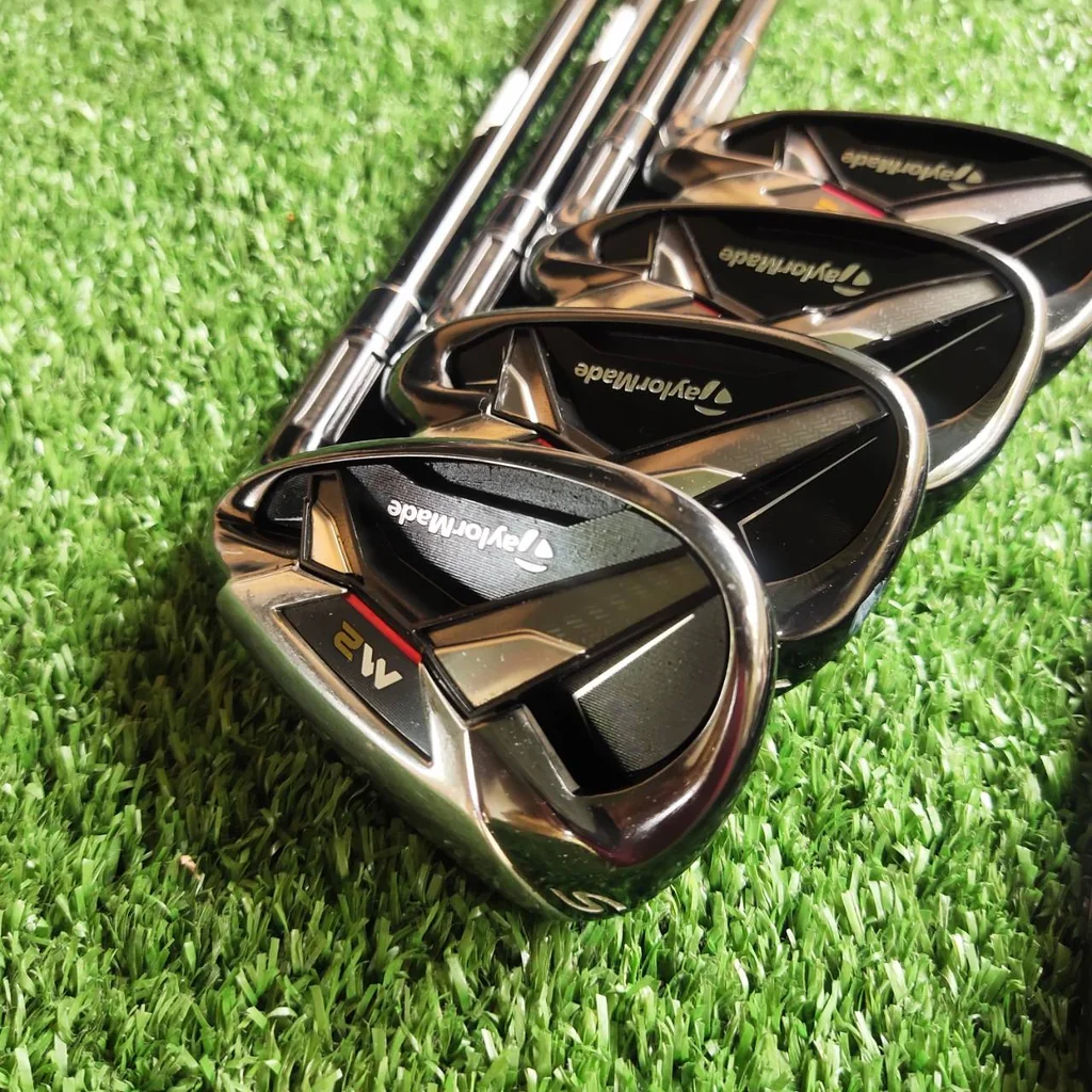 ชุดเหล็ก Taylormade M2 เป็นชุดเหล็กที่ Taylormade ตั้งใจให้เป็นชุดที่ตีลูกลอยง่ายจนสามารถสร้างระยะตีไกลอย่างที่สุด ไม้กอล์ฟพรีเมี่ยมมือสอง ของแท้ By NakaraLuxurious ชุดเหล็ก Taylormade M2 เป็นชุดเหล็กที่ Taylormade ตั้งใจให้เป็นชุดที่ตีลูกลอยง่ายจนสามารถสร้างระยะตีไกลอย่างที่สุด ไม้กอล์ฟพรีเมี่ยมมือสอง ของแท้ By NakaraLuxurious