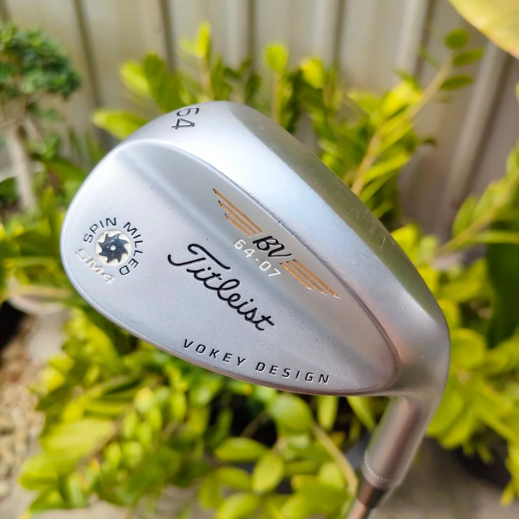 WEDGE TITLEIST SM4 VOKEY DESIGN องศา 64 BOUNCE 07 FLEX WEDGE องศาเปิดหายาก ระเบิดทรายดีมากๆ ไม้กอล์ฟพรีเมี่ยมมือสอง ของแท้ By NakaraLuxurious WEDGE TITLEIST SM4 VOKEY DESIGN องศา 64 BOUNCE 07 FLEX WEDGE องศาเปิดหายาก ระเบิดทรายดีมากๆ ไม้กอล์ฟพรีเมี่ยมมือสอง ของแท้ By NakaraLuxurious