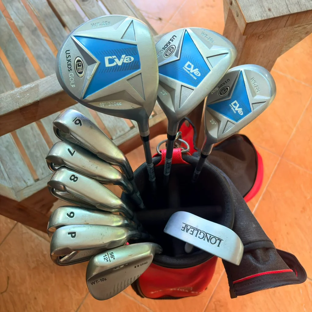 FULL SET U.S. KIDS GOLF ULTRALIGHT DV3 (WT-20s / WT-10s) ส่งต่อความมั่นใจให้โปรกอล์ฟตัวน้อยในสนาม!