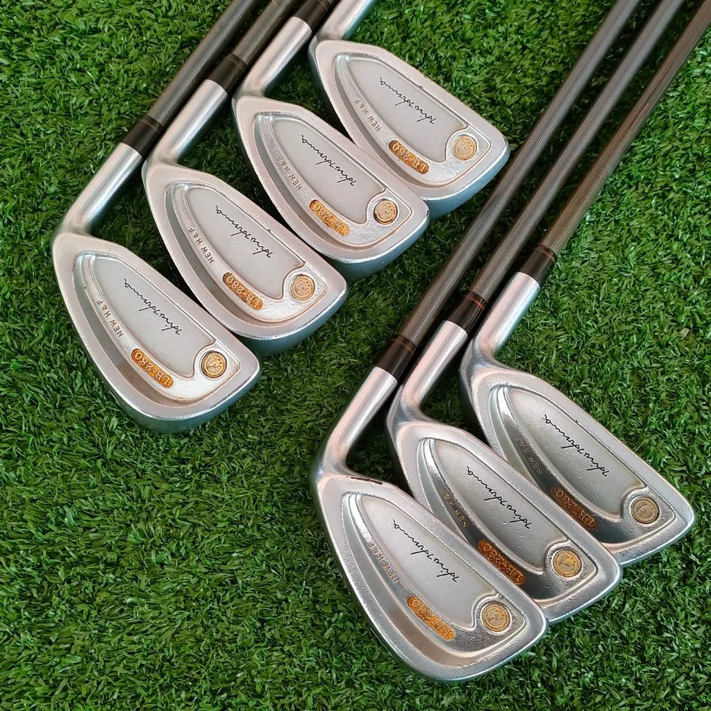 ชุดเหล็ก HONMA LB-280 ตัวนี้่เป็น NEW H&F ทอง24K มีเหล็ก 5 - 11 ก้าน Titanium FLEX R-1 **ก้านระดับ 2ดาว ** สุดยอดพรีเมี่ยม ไม้กอล์ฟมือสอง ของแท้ BY NakaraLuxurious ชุดเหล็ก HONMA LB-280 ตัวนี้่เป็น NEW H&F ทอง24K มีเหล็ก 5 - 11 ก้าน Titanium FLEX R-1 **ก้านระดับ 2ดาว ** สุดยอดพรีเมี่ยม ไม้กอล์ฟมือสอง ของแท้ BY NakaraLuxurious