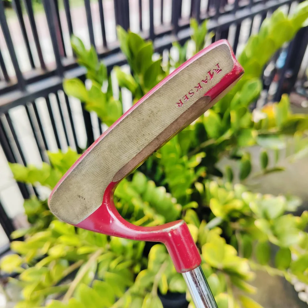 Makser Jose Maria Olazabal Gooseneck ความยาว 34 นิ้ว เป็นพัตเตอร์สะสมที่นิยมอีกตัว ไม้กอล์ฟพรีเมี่ยมญี่ปุ่นมือสอง ของแท้ By NakaraLuxurious Makser Jose Maria Olazabal Gooseneck ความยาว 34 นิ้ว เป็นพัตเตอร์สะสมที่นิยมอีกตัว ไม้กอล์ฟพรีเมี่ยมญี่ปุ่นมือสอง ของแท้ By NakaraLuxurious