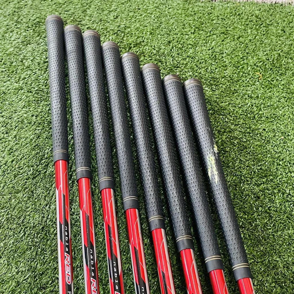 🔥IRON SET PRGR iD NABLA RED (GOLD EDITION) 🏆ของใหม่ชุดนี้ที่ญี่ปุ่นแพงมากๆ ตีดีมากก มีแผ่นหน้าเด้ง 🔥IRON SET PRGR iD NABLA RED (GOLD EDITION) 🏆ของใหม่ชุดนี้ที่ญี่ปุ่นแพงมากๆ ตีดีมากก มีแผ่นหน้าเด้ง