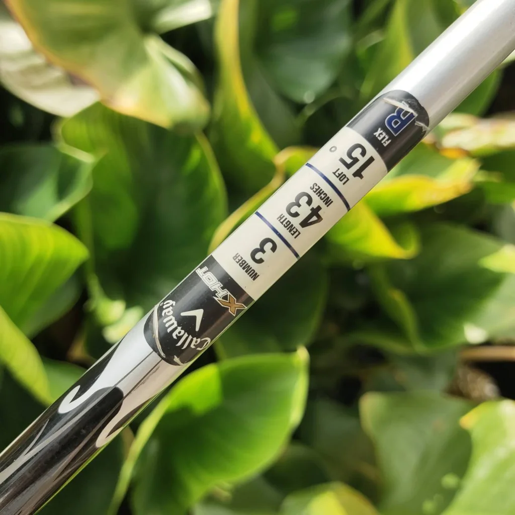 FW3 Callaway X-HOT เทคโนโลยี Speed Frame Face Cup เพิ่มความเร็วลูกกอล์ฟทั่วหน้าไม้ FW3 Callaway X-HOT เทคโนโลยี Speed Frame Face Cup เพิ่มความเร็วลูกกอล์ฟทั่วหน้าไม้