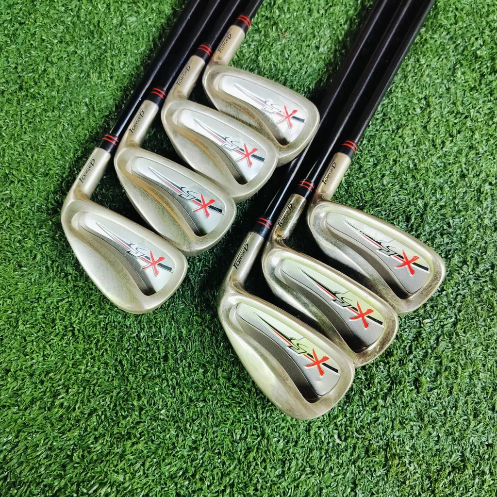 ** ไม้กอล์ฟสำหรับผู้หญิง ** ชุดเหล็ก T-ZOOM X5 มีเหล็ก 4-8 เเละ PW SW ก้าน MEMORY ACTION FLEX L เหล็ก FORGED CAVITY ทำให้ตีทั้งนุ่ม และตีง่าย ไม้กอล์ฟพรีเมี่ยมมือสอง ของแท้ By NakaraLuxurious ** ไม้กอล์ฟสำหรับผู้หญิง ** ชุดเหล็ก T-ZOOM X5 มีเหล็ก 4-8 เเละ PW SW ก้าน MEMORY ACTION FLEX L เหล็ก FORGED CAVITY ทำให้ตีทั้งนุ่ม และตีง่าย ไม้กอล์ฟพรีเมี่ยมมือสอง ของแท้ By NakaraLuxurious