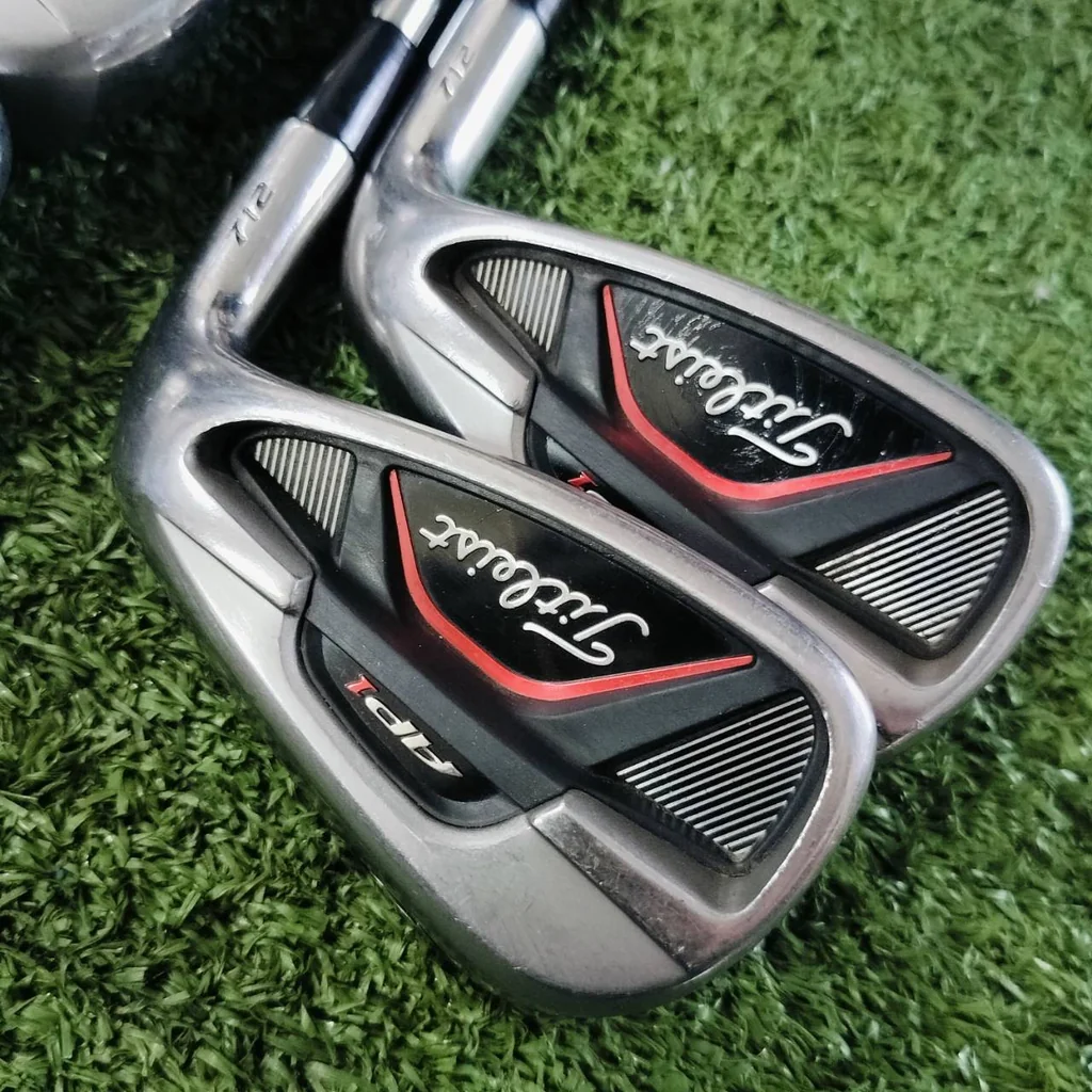 ** ขาดเหล็ก 8 ** IRON SET TITLEIST AP2 712 FORGED ก้าน NS PRO 950 FLEX R มีเหล็ก 5 6 7 9 PW (ลดพิเศษสุดๆ) ไม้กอล์ฟพรีเมี่ยมมือสอง ของแท้ By NakaraLuxurious ** ขาดเหล็ก 8 ** IRON SET TITLEIST AP2 712 FORGED ก้าน NS PRO 950 FLEX R มีเหล็ก 5 6 7 9 PW (ลดพิเศษสุดๆ) ไม้กอล์ฟพรีเมี่ยมมือสอง ของแท้ By NakaraLuxurious