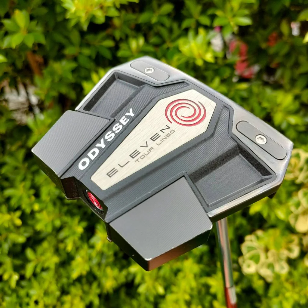 PUTTER ODYSSEY ELEVEN TOUR LINED ความยาว 34 นิ้ว ก้าน STROKE LAB รุ่น 11 มาพร้อม COVER ตรงรุ่น สภาพสวยเดิมมาก!! ไม้กอล์ฟมือสอง ของแท้ BY NakaraLuxurious PUTTER ODYSSEY ELEVEN TOUR LINED ความยาว 34 นิ้ว ก้าน STROKE LAB รุ่น 11 มาพร้อม COVER ตรงรุ่น สภาพสวยเดิมมาก!! ไม้กอล์ฟมือสอง ของแท้ BY NakaraLuxurious