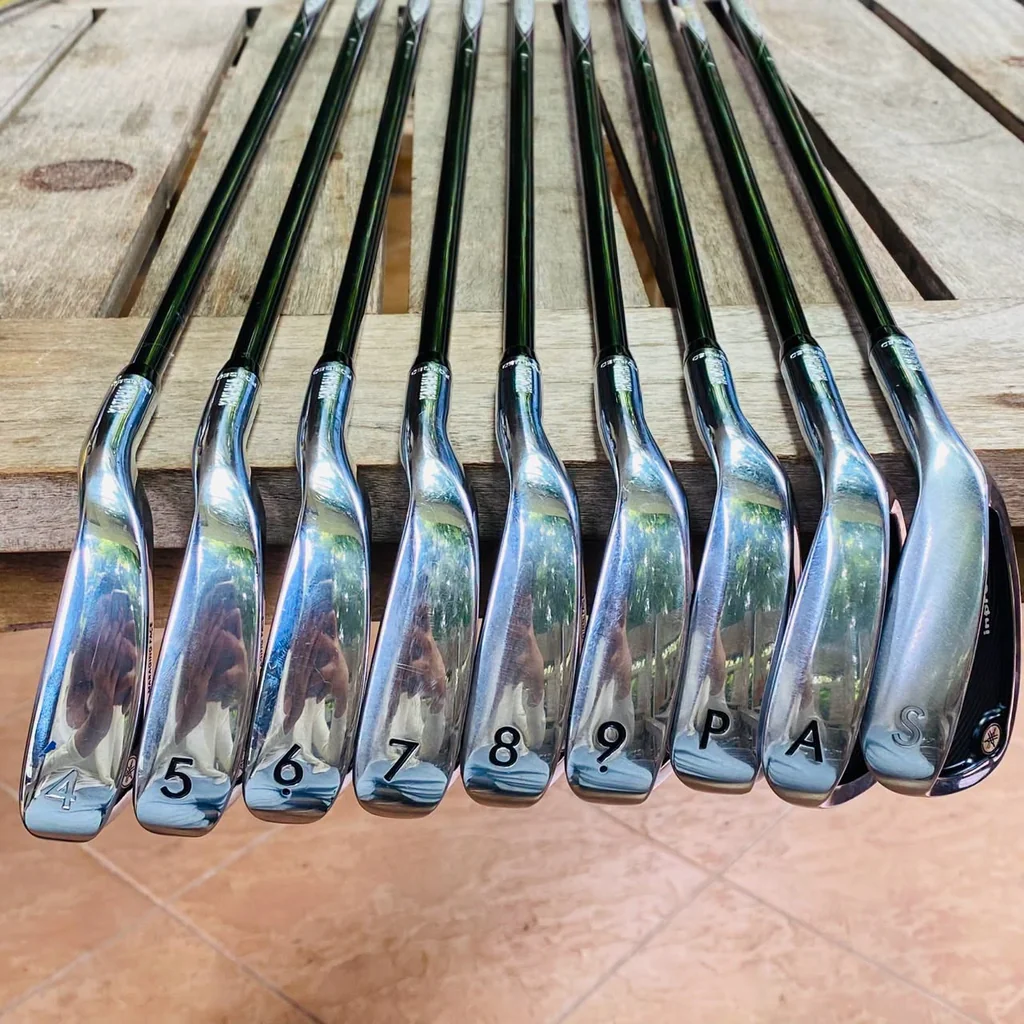 Iron Set Yamaha Inpres X 460D มีเหล็ก 4, 5, 6, 7, 8, 9, P, A, S ก้านกราไฟต์เดิมๆ FLEX R Iron Set Yamaha Inpres X 460D มีเหล็ก 4, 5, 6, 7, 8, 9, P, A, S ก้านกราไฟต์เดิมๆ FLEX R