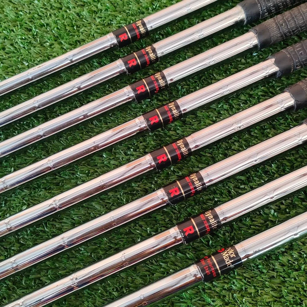 ชุดเหล็ก TAYLORMADE BURNER MIDSIZE มีเหล็ก 3-9 เเละ PW SW ** ขาดเหล็ก 7 ** ก้าน DYNALITE FLEX R ไม้กอล์ฟมือสอง ของแท้ BY NakaraLuxurious