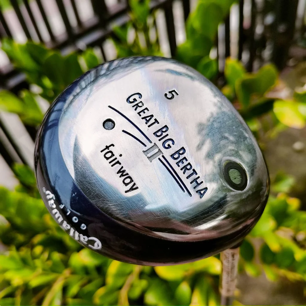 FW5 Callaway GREAT BIGBERTHAR II ก้าน GBB SYSTEM 60 FLEX R เป็น FW ที่ตีง่ายมากๆๆ และตีไกล ไม้กอล์ฟพรีเมี่ยมมือสอง ของแท้ By NakaraLuxurious FW5 Callaway GREAT BIGBERTHAR II ก้าน GBB SYSTEM 60 FLEX R เป็น FW ที่ตีง่ายมากๆๆ และตีไกล ไม้กอล์ฟพรีเมี่ยมมือสอง ของแท้ By NakaraLuxurious