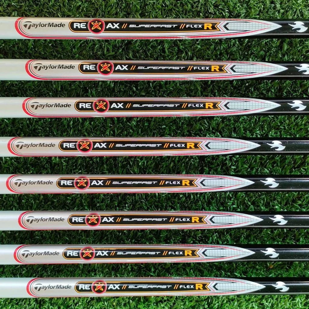 ชุดเหล็ก TAYLORMADE BURNER มีเหล็ก 5-9 เเละ PW AW SW ครบชุด สวยๆ ก้าน BURNER RE*AX SUPERFAST FLEX R เหล็กตีง่าย ตีไกล และตีมันส์อีกรุ่น ไม้กอล์ฟพรีเมี่ยมมือสอง ของแท้ By NakaraLuxurious