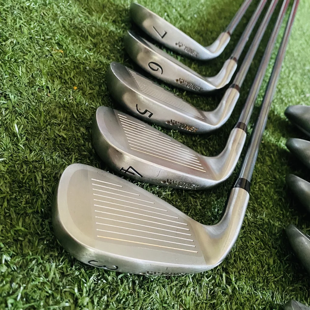 ชุดเหล็ก Yonex NEX King — TITANIUM FACE⛳ พลังเต็มสปีดช่วยท่านที่สวิงไม่แรง ให้ตีได้ระยะตามต้องการ ชุดเหล็ก Yonex NEX King — TITANIUM FACE⛳ พลังเต็มสปีดช่วยท่านที่สวิงไม่แรง ให้ตีได้ระยะตามต้องการ