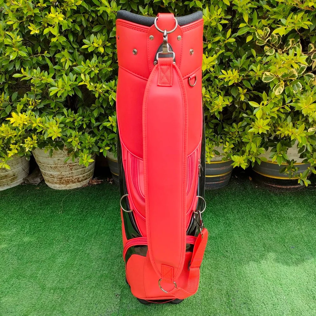 🔥 ถุงกอล์ฟ CUSTOM ของใหม่ 🔥 สีแดงเพลิง Ferrari สวยมาก วัสดุพรีเมี่ยมที่สุด คาดดำเป็นหนังแก้ว ถุง TOUR ใบใหญ่ใส่ของได้ครบหมด!! มือหนึ่ง ของแท้ BY NakaraLuxurious 🔥 ถุงกอล์ฟ CUSTOM ของใหม่ 🔥 สีแดงเพลิง Ferrari สวยมาก วัสดุพรีเมี่ยมที่สุด คาดดำเป็นหนังแก้ว ถุง TOUR ใบใหญ่ใส่ของได้ครบหมด!! มือหนึ่ง ของแท้ BY NakaraLuxurious