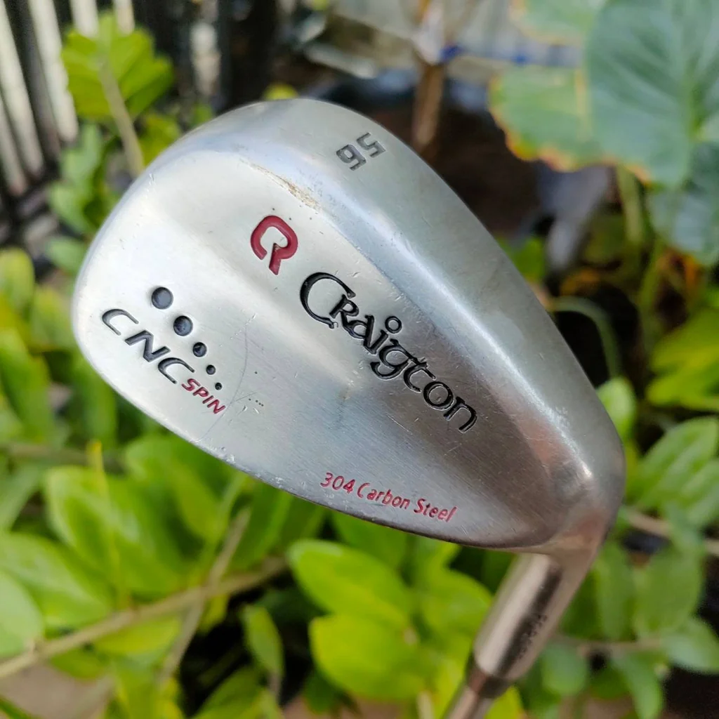WEDGE CRAIGCON CNC SPIN องศา 56 ก้าน CRAIGCON FLEX WEDGE หน้าใบ CNC SPIN MILLED สุดโหดลึกมากๆ ไม้กอล์ฟพรีเมี่ยมมือสอง By NakaraLuxurious WEDGE CRAIGCON CNC SPIN องศา 56 ก้าน CRAIGCON FLEX WEDGE หน้าใบ CNC SPIN MILLED สุดโหดลึกมากๆ ไม้กอล์ฟพรีเมี่ยมมือสอง By NakaraLuxurious
