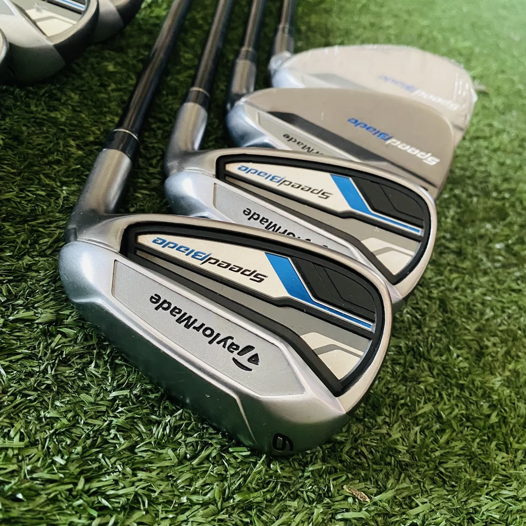 ชุดเหล็ก TAYLORMADE SPEED BLADE 🔥⛳ ก้าน TM7-114 FLEX S | สภาพสวยมาก ราคายังติดอยู่ 4 หมื่นกว่า! ชุดเหล็ก TAYLORMADE SPEED BLADE 🔥⛳ ก้าน TM7-114 FLEX S | สภาพสวยมาก ราคายังติดอยู่ 4 หมื่นกว่า!